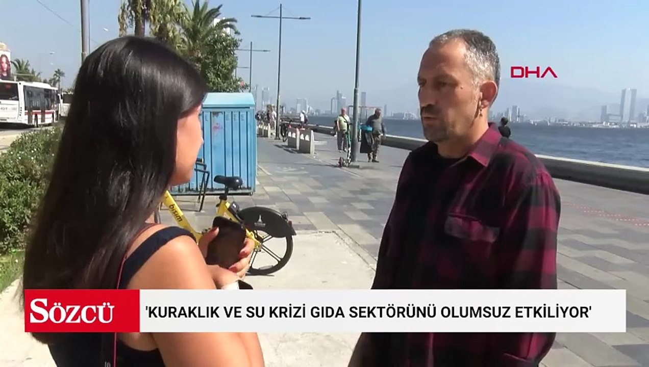 'Kuraklık ve su krizi gıda sektörünü olumsuz etkiliyor'