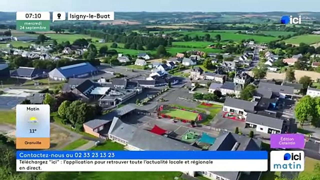 24/09/2025 - ici matin par ici Cotentin en vidéo