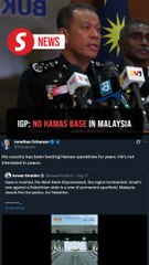 Malaysia not a Hamas base, says IGP over US analyst's remarks
