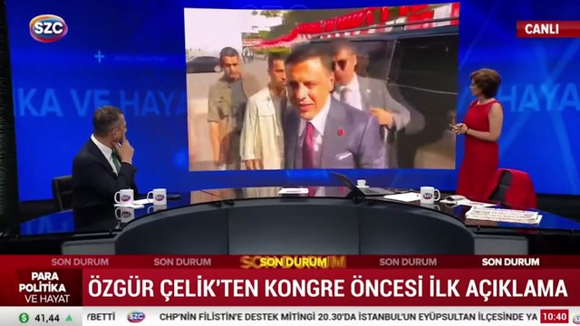 Özgür Çelik'ten kongre öncesi ilk açıklama