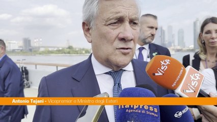 Tajani "Favorevoli a riconoscere Stato di Palestina, ma senza Hamas"