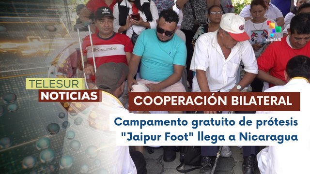 Nicaragua e India unen fuerzas con prótesis gratuitas Jaipur Foot