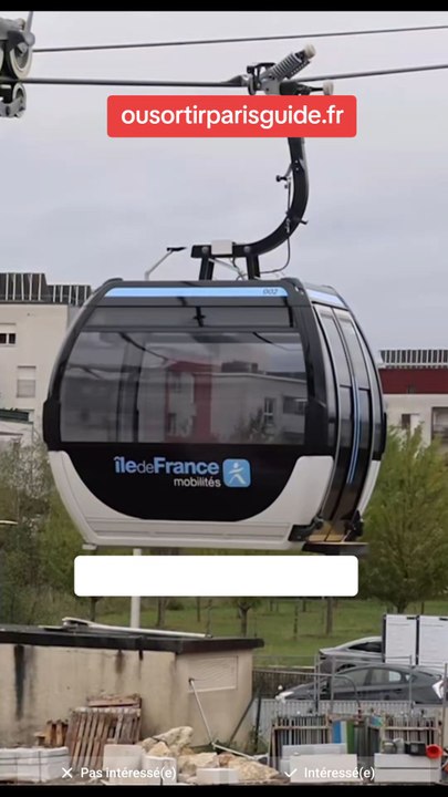 c1 le 1er téléphérique d'île de France