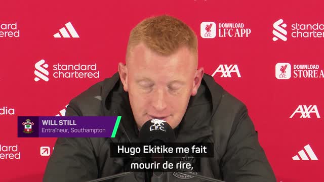 Southampton - Still : "Ekitike me fait mourir de rire"