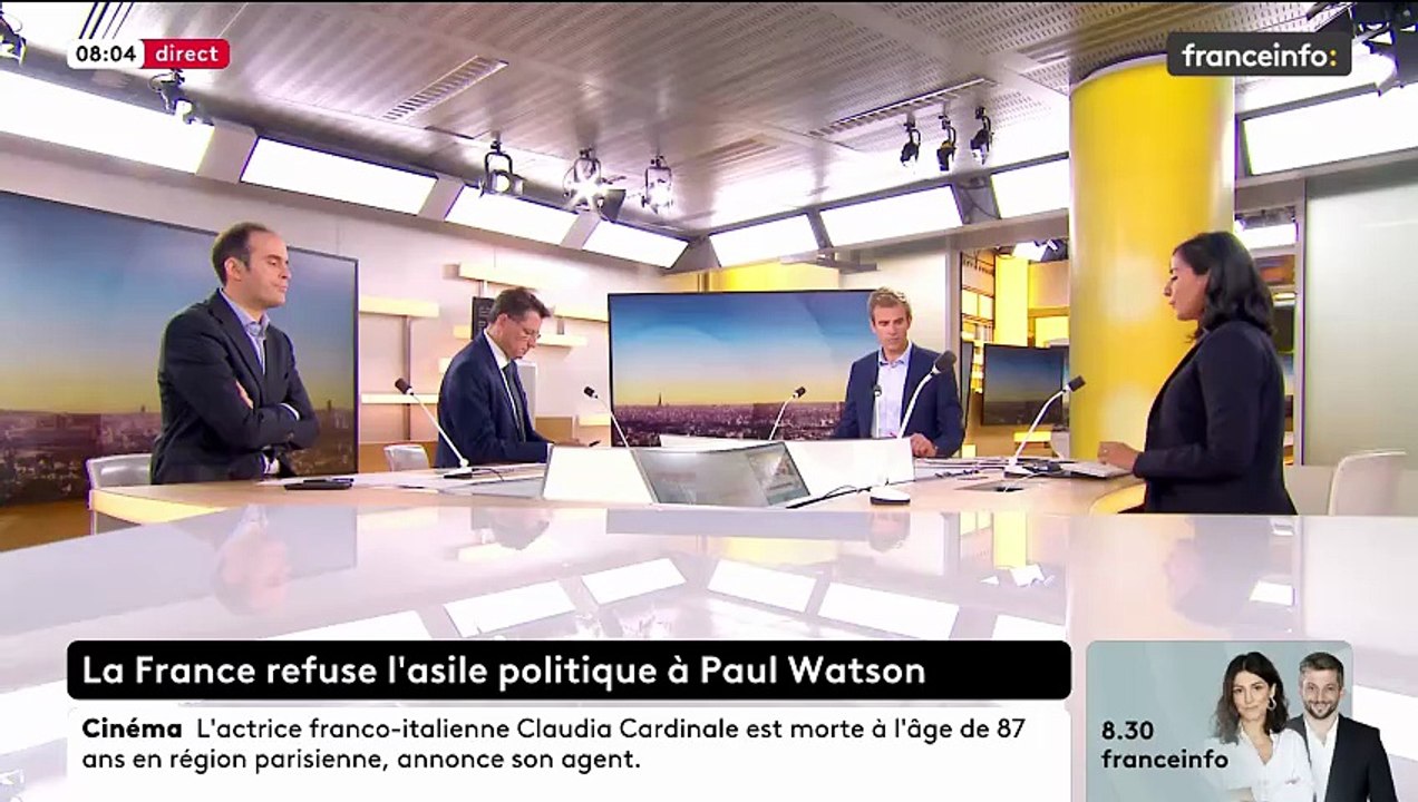 L’asile politique a été refusé par la France au fondateur de l’association Sea Shepherd, Paul Watson, visé par un mandat d’arrêt du Japon - VIDEO