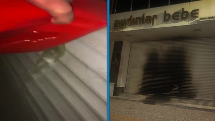 Bursa'da mağaza kundaklayıp, o anları cep telefonuyla kaydeden 3 şüpheli tutuklandı