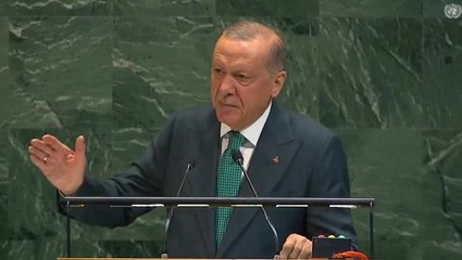Turkish president Erdogan pleas for Kashmir resolution in passionate UN address