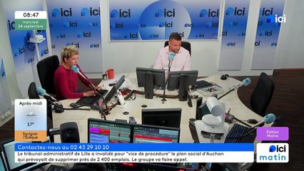 Jérôme Commandeur, invité de ici matin