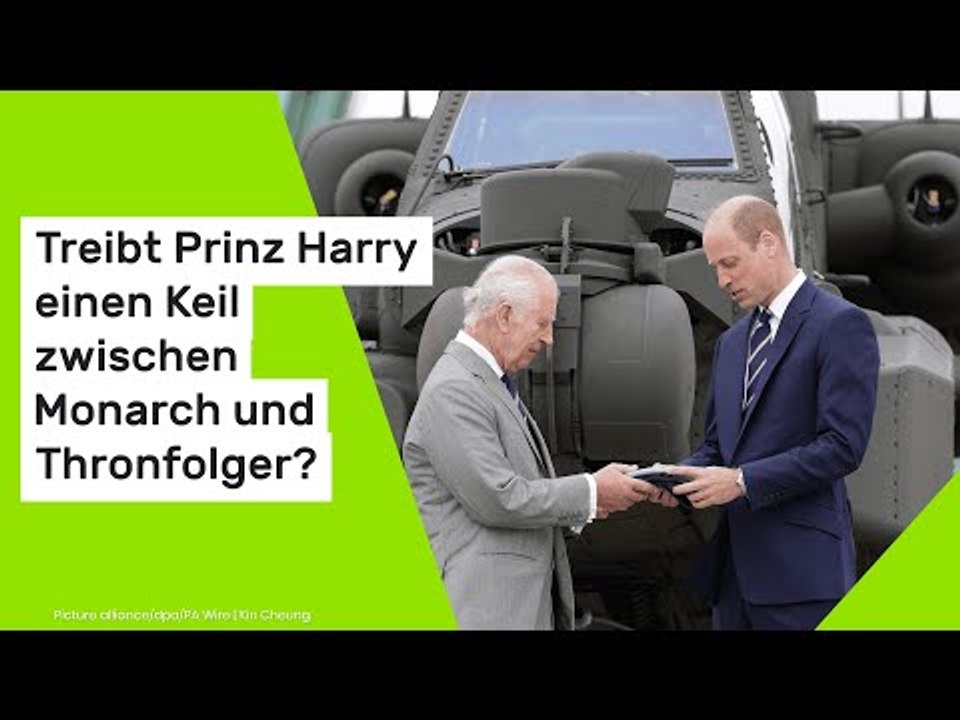 König Charles und Prinz William: Treibt Prinz Harry einen Keil zwischen Monarch und Thronfolger?