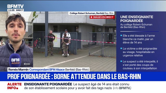 Enseignante poignardée dans le Bas-Rhin: l'auteur des faits était connu de son établissement pour y avoir réalisé des tags nazis