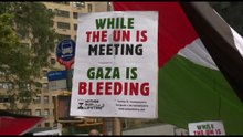 Gaza, proteste a New York davanti all'Onu