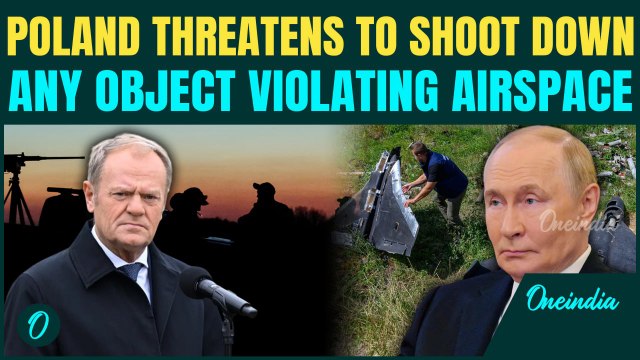 Polish PM Threatens Putin: 'SHOOT DOWN any Airspace Violation', NATO on Alert after Drone Incursions