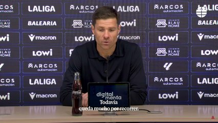 Xabi Alonso: "Tampoco hay que regodearnos demasiado"