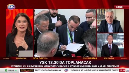 CHP kongresini durdurma kararı için heyet geldi
