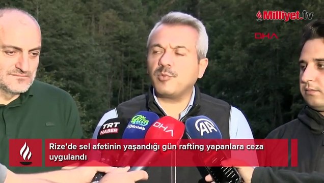 Rize’de sel felaketinde rafting yapanlara şok ceza! ‘Kabul edebileceğimiz bir şey değil’