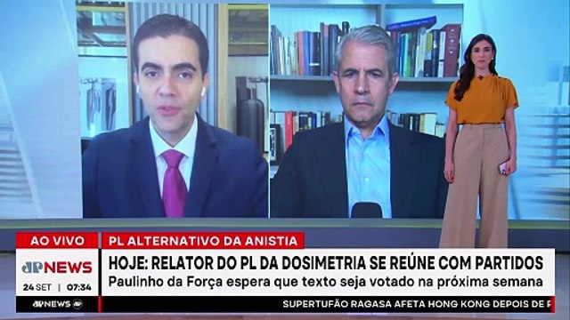 Relator do PL da Dosimetria terá reuniões com partidos nesta quarta (24); Vilela e D’Avila comentam