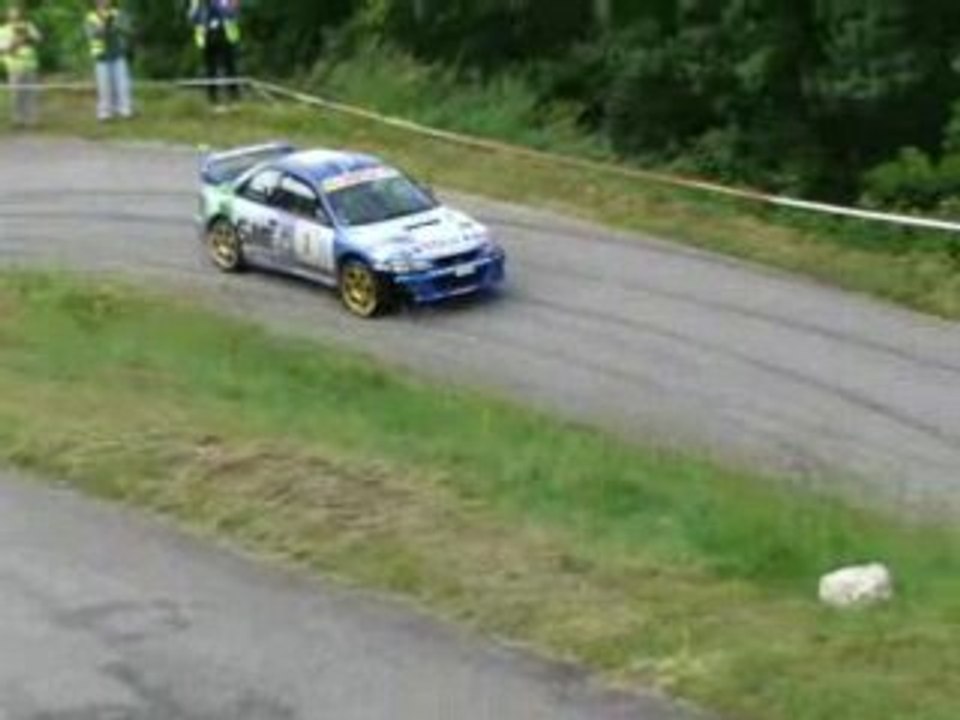 rallye de l'épine 2008 bonfils subaru wrc