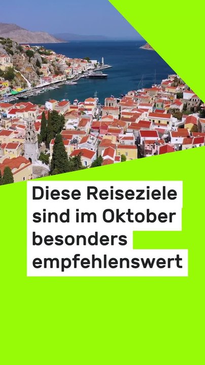 No Glomex Herbsturlaub günstig buchen: Diese Reiseziele sind im Oktober besonders empfehlenswert