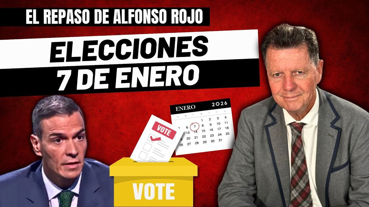 Alfonso Rojo: “Elecciones el 7 de enero y movilización del PSOE para nombrar a Sánchez Miss España”