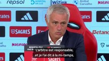 Benfica - après le nul de benfica, mourinho charge rio ave... et l arbitrage !