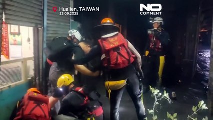 Mindestens 15 Tote durch tödliche Überschwemmungen nach Taifun in Taiwan