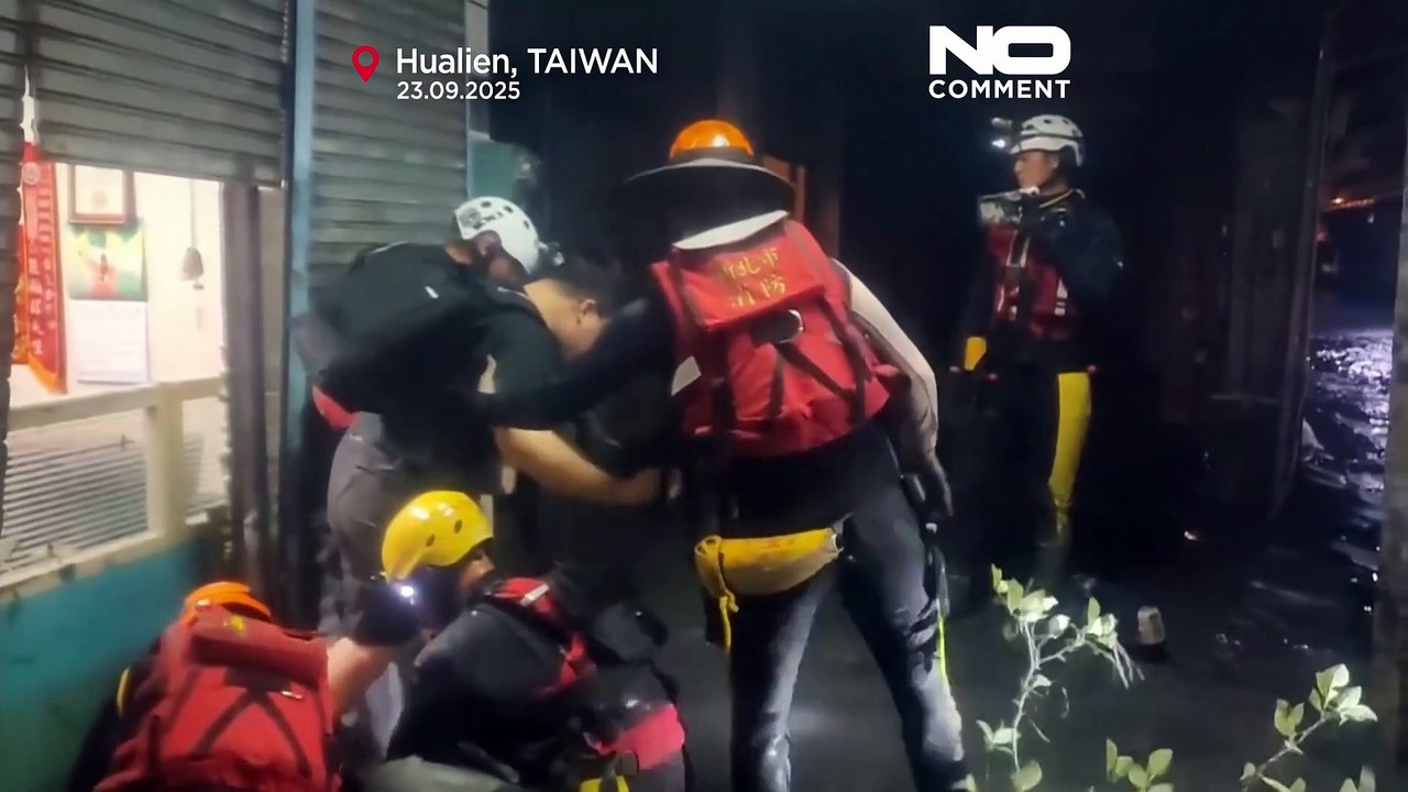 Mindestens 15 Tote durch tödliche Überschwemmungen nach Taifun in Taiwan