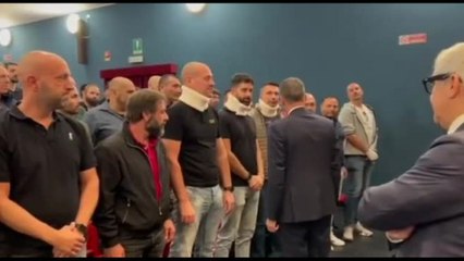 Capo Polizia incontra agenti feriti a manifestazione del 22 settembre