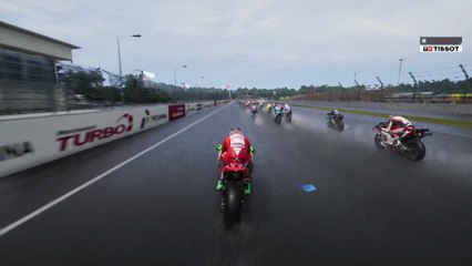 MotoGP 25 | Ducati Lenovo Team Battle in Wet Conditions | Mandalika Pertamina GP Indonesia | PC Gameplay