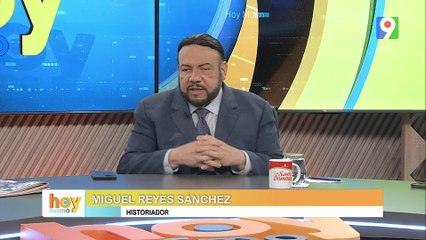 Historiador Miguel Reyes Sánchez en La Entrevista Central de Hoy Mismo