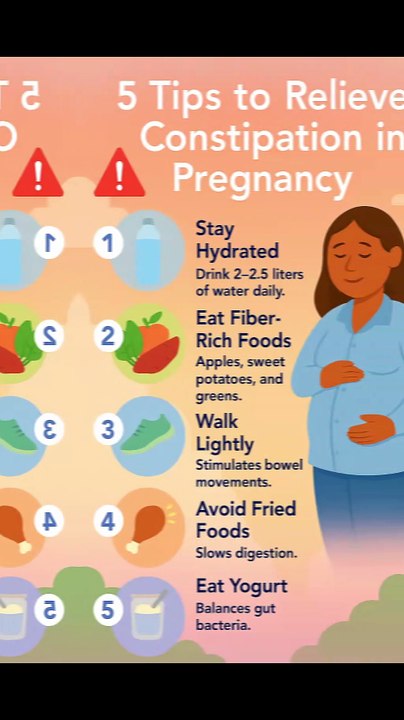 5 Natural Tips to Ease Constipation While Pregnant