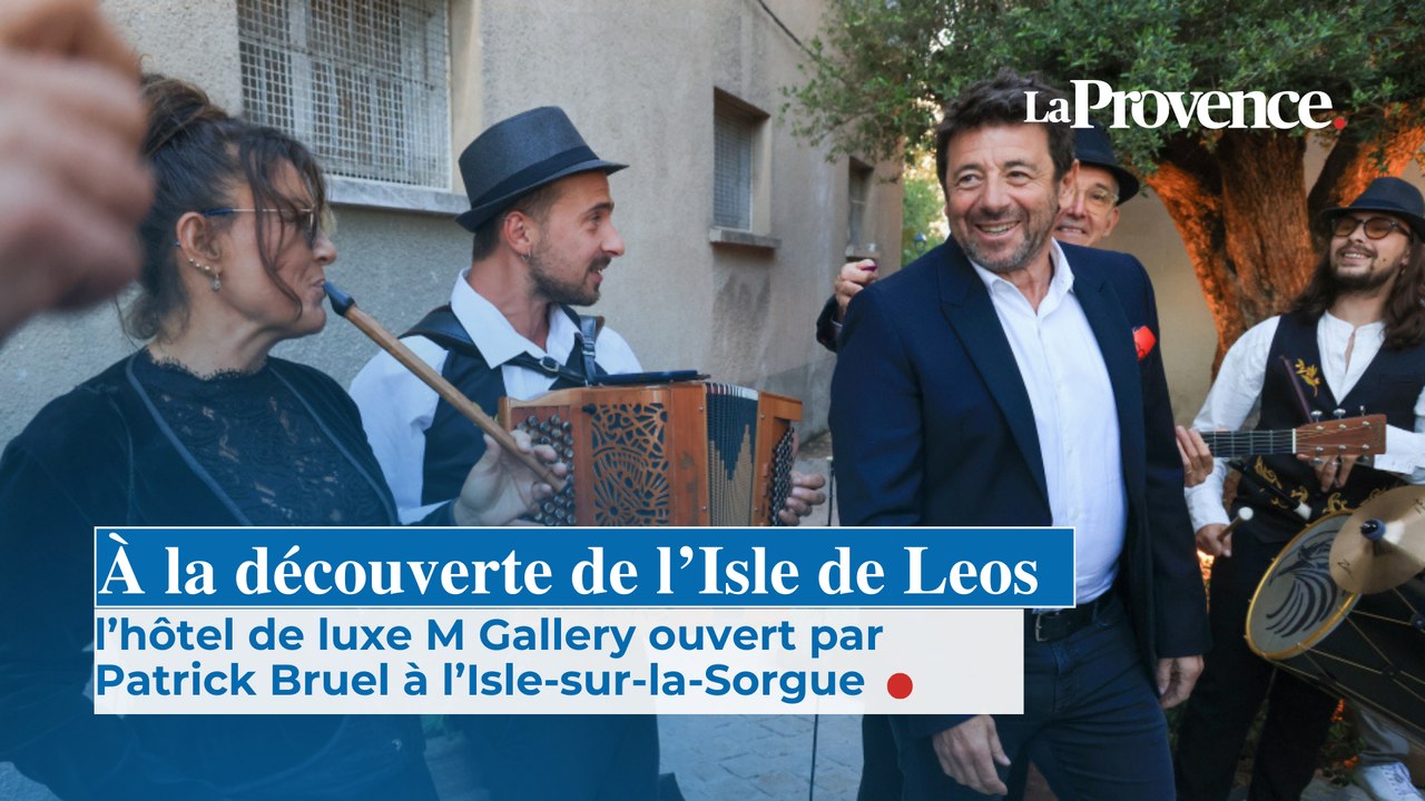 À la découverte de l’Isle de Leos l’hôtel de luxe M Gallery ouvert par Patrick Bruel à l’Isle-sur-la-Sorgue