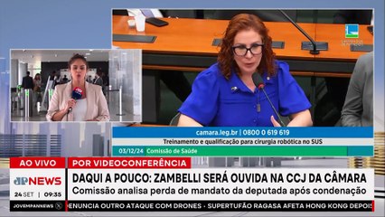 Carla Zambelli será ouvida na CCJ da Câmara nesta quarta (24)