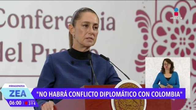 Cantantes asesinados: Sheinbaum confía que no habrá conflicto diplomático con Colombia