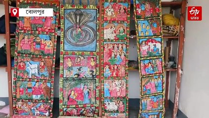 প্রচার-প্রসারের অভাবে পুজোর মুখে ধুঁকছে শান্তিনিকেতনের 'বিশ্ববাংলা শিল্পী হাট'