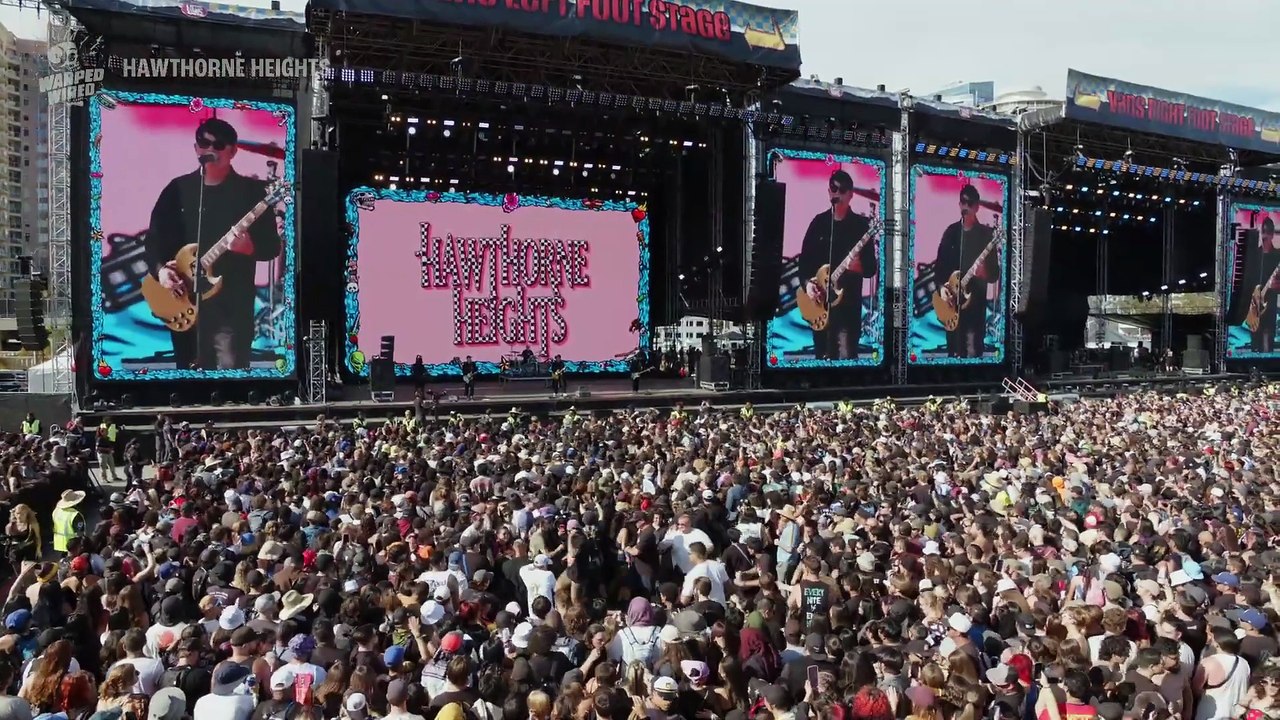 Hawthorne Heights - Live @ Vans warped tour lon...