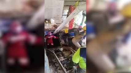 Rescataron a los mineros atrapados en Colombia