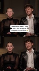 One Minute of Lola Tung and Chris Briney in Complete Chaos Mode