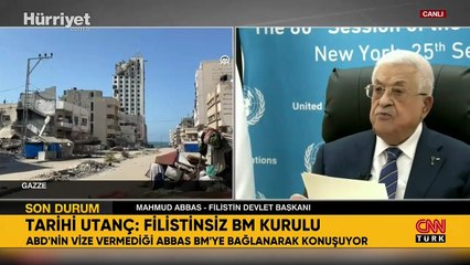 Mahmud Abbas: Gazze Filistin'in ayrılmaz parçasıdır
