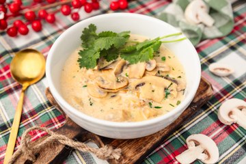 Salsa de champiñones