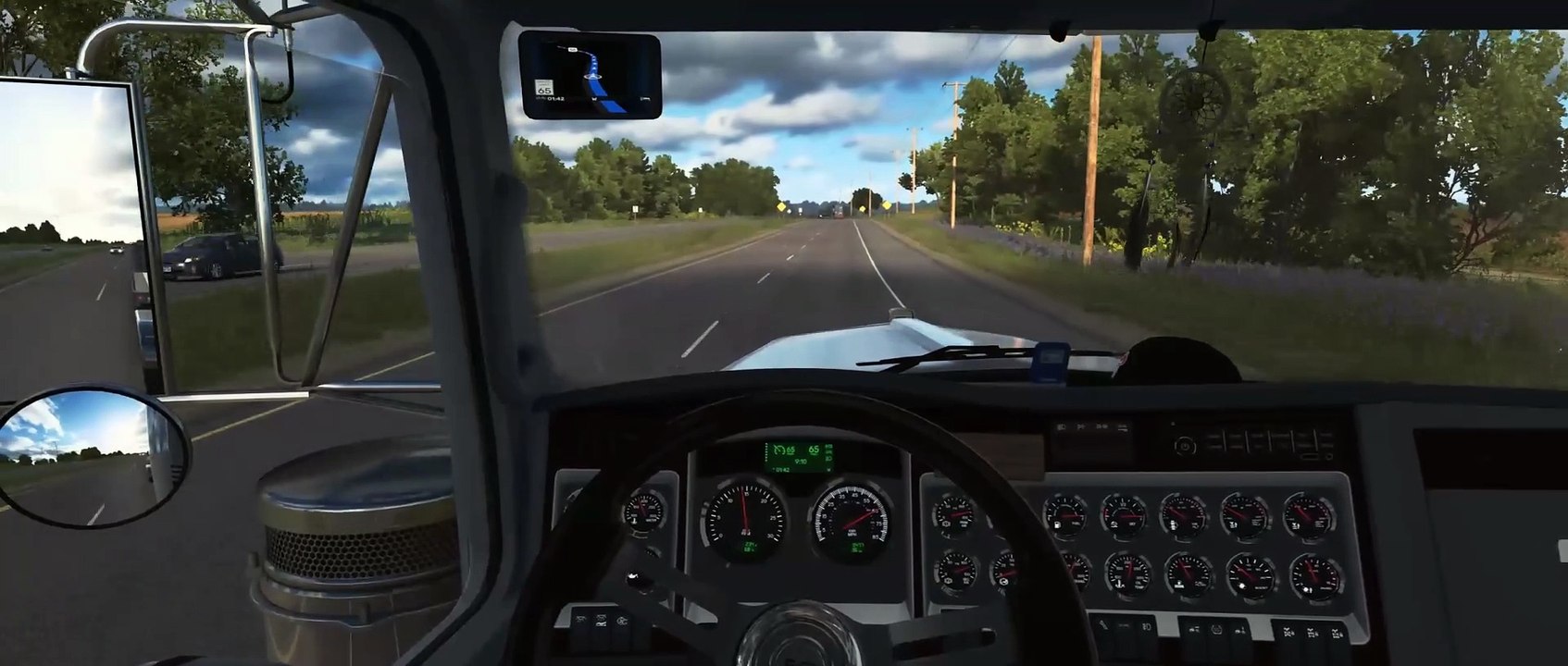 ATS | Kenworth W900 | Hutchinson KS to Dodge City KS | Scaffolding 19,000lb