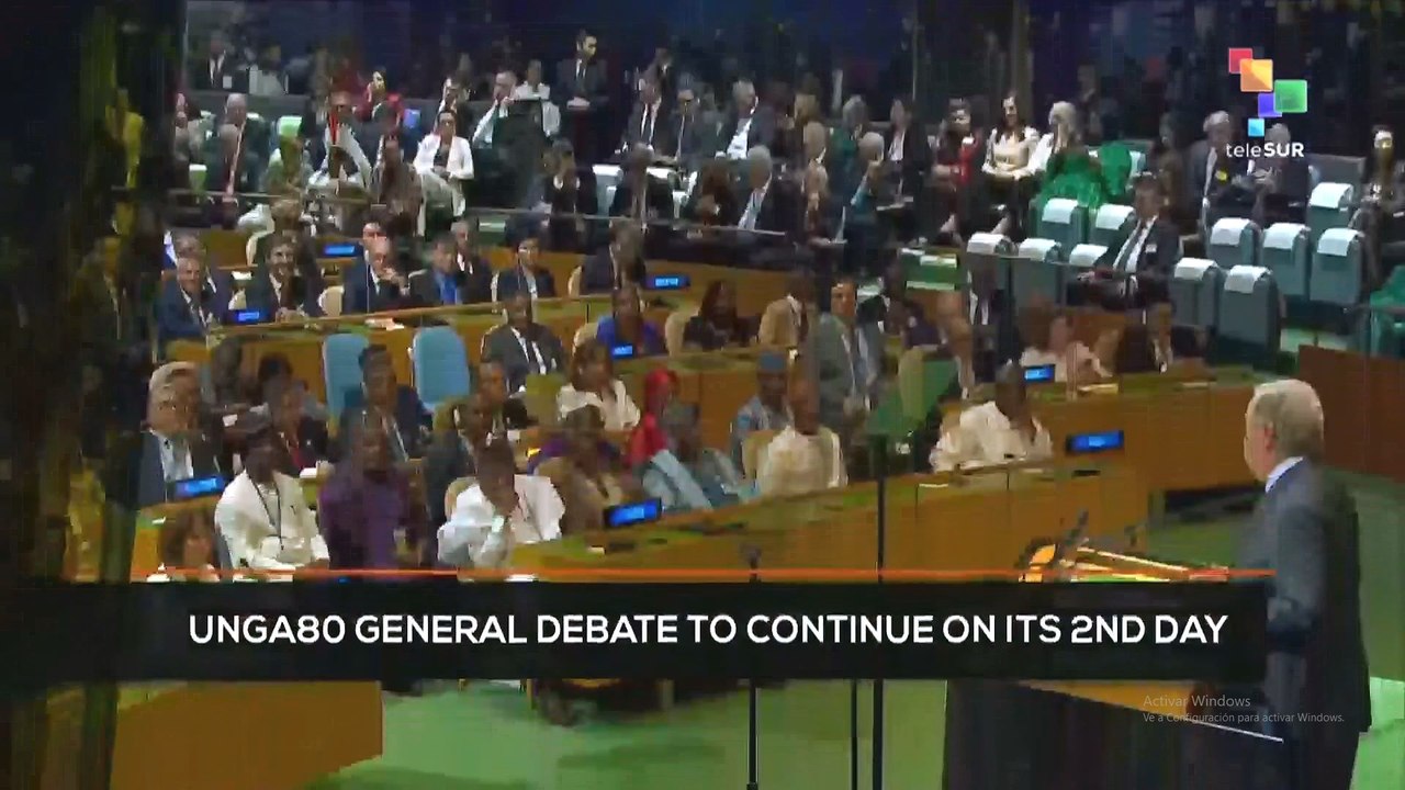 FTS 8:30 24-09: UNGA 80 General Debate to continue on its 2nd day ...