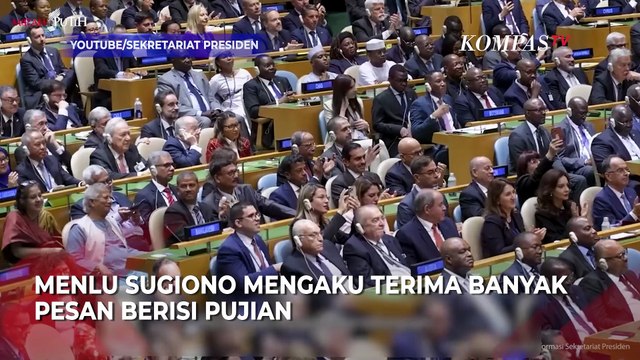 Menlu Sugiono Akui Banjir Pesan Isi Pujian dari Pemimpin Dunia usai Prabowo Pidato di PBB