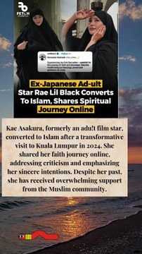 Former Japanese adult film actress Kae Asakura converts to Islam