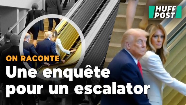 Au siège de l’ONU, cette panne d’escalator devant Donald Trump prend des proportions démesurées