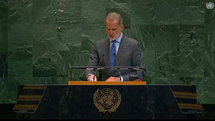 El discurso del Rey en la Asamblea General de la ONU