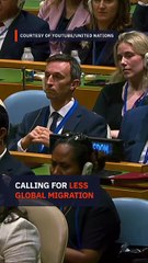 Trump tells world leaders their countries are ‘going to hell’ in combative UN speech