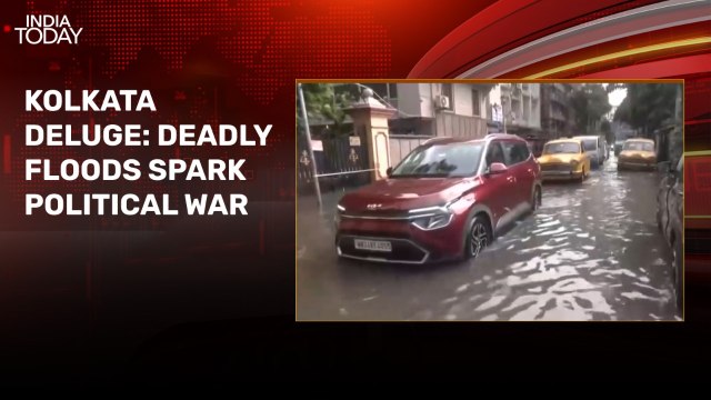 Blame game erupts over Kolkata floods, BJP slams Congress over potholes in Bengaluru, more