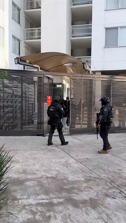 Operativo de la Marina y SSPC en edificio de Coapa deja dos detenidos