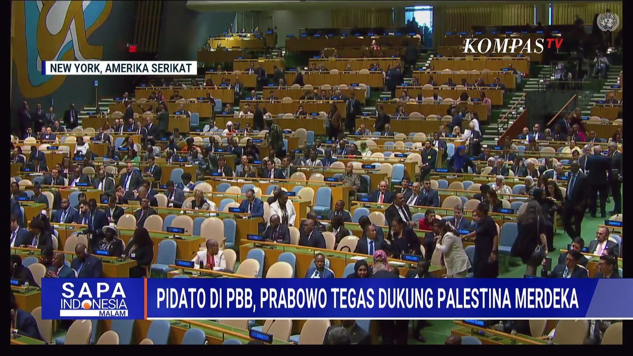 [FULL] Pidato Prabowo di PBB Soal Gaza hingga Kritik Keras Trump Soal Pengakuan Palestina