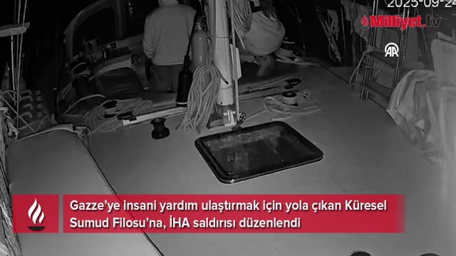 Sumud Filosu'na saldırıda olağan şüpheli İsrail! '11 tane patlamayı sayabildim'